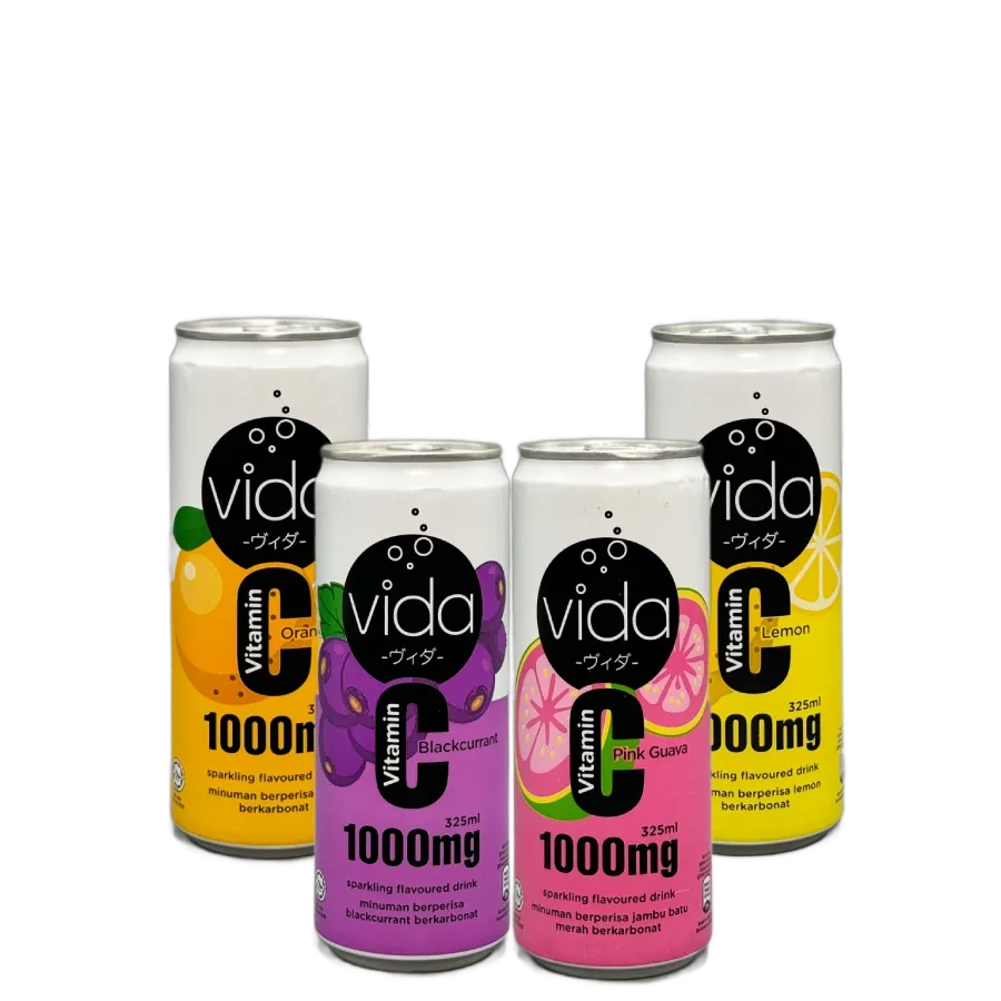 آب گازدار ویتامینه ویدا