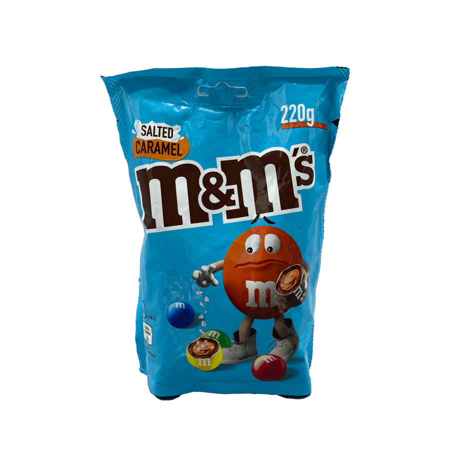 اسمارتیز m&m کارامل نمکی ۲۲۰ گرم