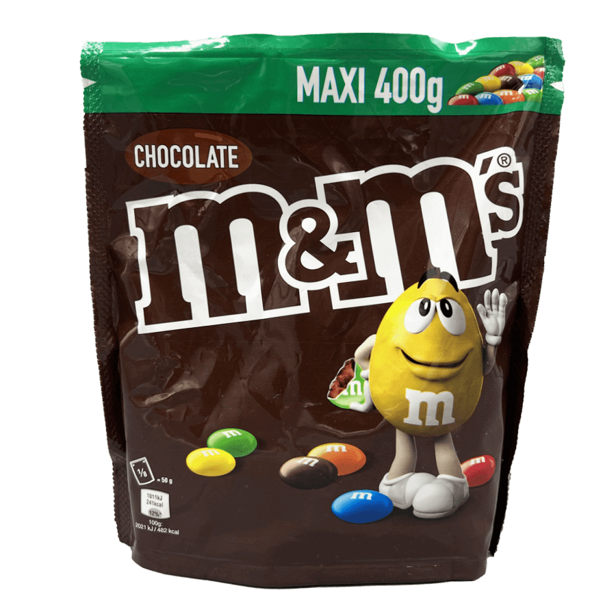 m&m قهوه ای